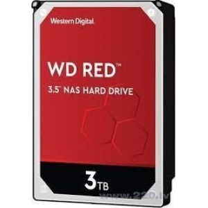 HDD SATA 3TB 6GB/S 256MB/RED WD30EFAX WDC