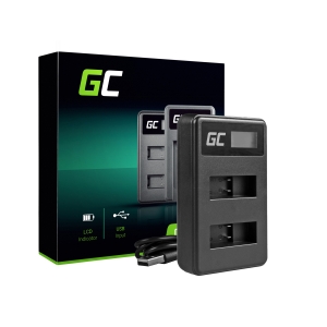 Green Cell Battery Charger AHBBP-501 for GoPro AHDBT-501, HD Hero5, HD Hero6