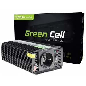 Przetwornica Green Cell® 12V na 230V Czysta sinusoida 300W