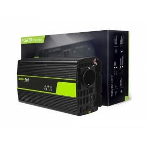 Przetwornica Green Cell® 12V na 230V Czysta sinusoida 1500W