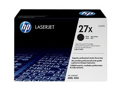 TONER BLACK 27X / LJ4000 / 4050 / 10K C4127X HP