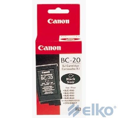 INK CARTRIDGE BLACK BC-20/0895A002 CANON