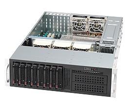 SERVER CHASSIS 3U 800W SAS/CSE-835TQ-R800B SUPERMICRO
