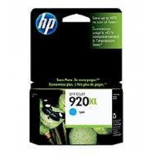 INK CARTRIDGE CYAN NO.920XL/6ML CD972AE HP