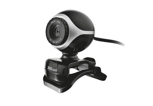 CAMERA WEBCAM USB2 EXIS/BLACK/SILVER 17003 TRUST