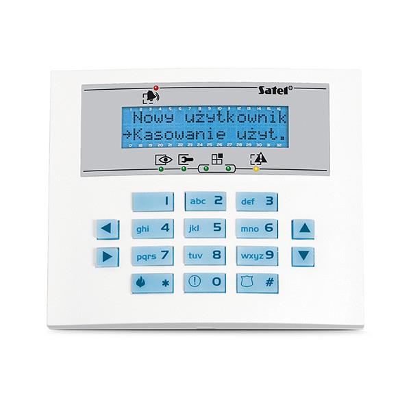 KEYPAD LCD S-TYPE /INTEGRA/BLUE INT-KLCDS-BL SATEL