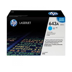 TONER CYAN 643A /LJ4700 10K/Q5951A HP