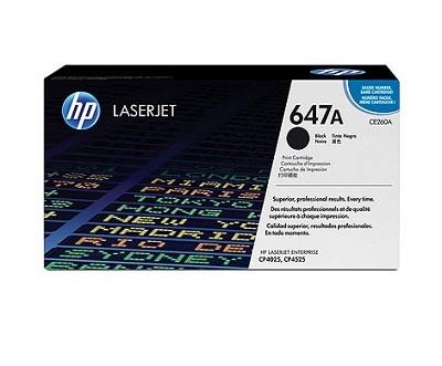 TONER BLACK 647A / CP4025 / 4520 / 8.5K CE260A HP