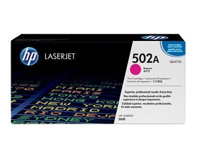 TONER MAGENTA 502A /LJ3600 4K/Q6473A HP