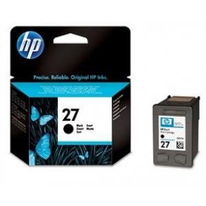 INK CARTRIDGE BLACK NO.27/10ML C8727AE HP