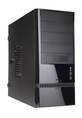 CASE MIDITOWER ATX W/O PSU/BLACK EC022 IN-WIN