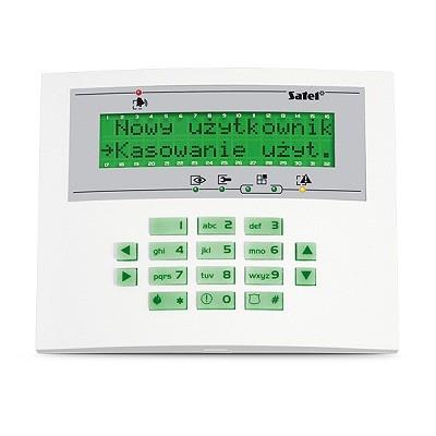 KEYPAD LCD /INTEGRA GREEN/INT-KLCDL-GR SATEL