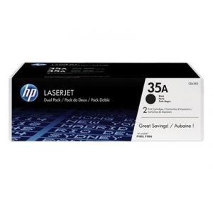 TONER BLACK 35A DUAL PACK/1.5K CB435AD HP