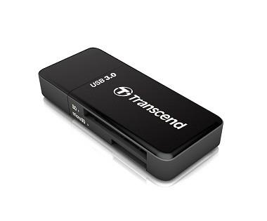 MEMORY READER FLASH USB3 BLACK/TS-RDF5K TRANSCEND