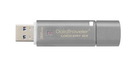 MEMORY DRIVE FLASH USB3 32GB/LOCKER+G3 DTLPG3/32GB KINGSTON