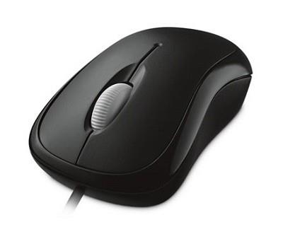 MOUSE USB OPTICAL BASIC/BLACK OEM 4YH-00007 MS