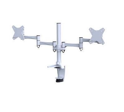 TV SET ACC DESK MOUNT 10-24"/FPMA-D1330DWHITE NEWSTAR