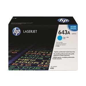 TONER CYAN 643A /LJ4700 10K/Q5951AC HP