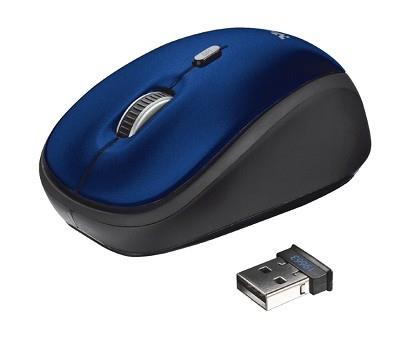 MOUSE USB OPTICAL WRL YVI/BLUE 19663 TRUST