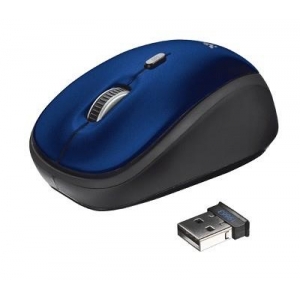 MOUSE USB OPTICAL WRL YVI/BLUE 19663 TRUST