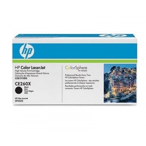 TONER BLACK /CP4525 17K/CE260XC HP