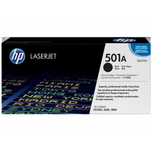TONER BLACK 501A / LJ3600 / 3800 / 6K Q6470AC HP