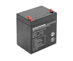 BATTERY 12V 5AH VRLA/EP5-12T2 EUROPOWER EMU