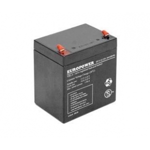 BATTERY 12V 5AH VRLA/EP5-12T2 EUROPOWER EMU