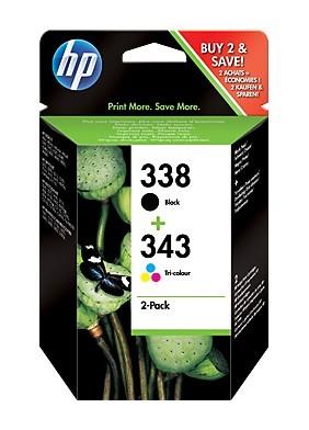 INK CARTRIDGE COLOR NO.338/343/SD449EE HP