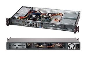 SERVER CHASSIS 1U 200W BLACK/CSE-505-203B SUPERMICRO