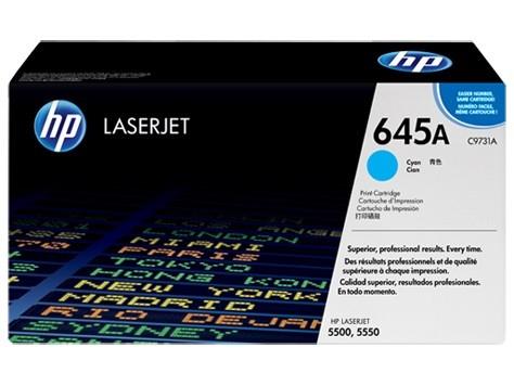 TONER CYAN 645A / LJ5500 / 5550 / C9731AC HP