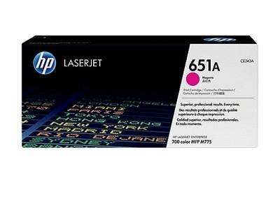 TONER MAGENTA 651A /M775 16K/CE343AC HP