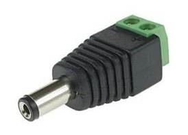 POWER CONNECTOR PLUG-SCREW/WTYKDC GENWAY