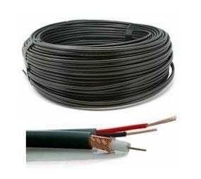 CABLE CCTV RG59+2X0.5MM 50M/BLACK RG59-2X05-50M GENWAY