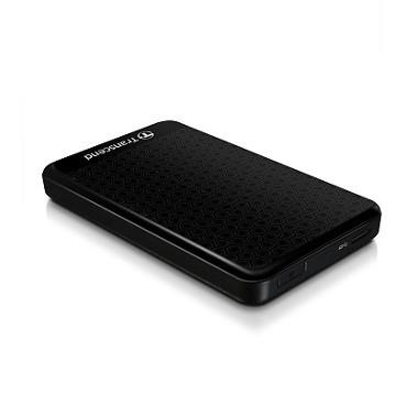 External HDD|TRANSCEND|StoreJet|2TB|USB 3.0|Colour Black|TS2TSJ25A3K