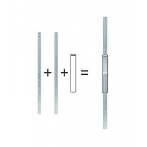 TV SET ACC POLE CONNECTOR/FPMA-CPCONNECTSILVER NEWSTAR