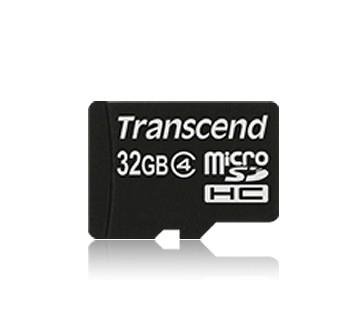 MEMORY MICRO SDHC 32GB/CLASS4 TS32GUSDC4 TRANSCEND