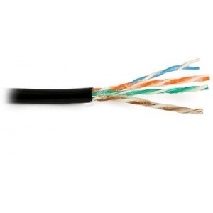CABLE CAT5E UTP 305M BLACK/UTP CAT 5E GEL GENWAY