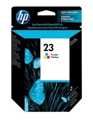 INK CARTRIDGE COLOR NO.23/30ML C1823D HP