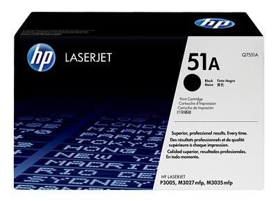 TONER BLACK 51A 6.5K /LJP3005/Q7551A HP