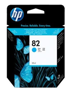 INK CARTRIDGE CYAN NO.82/28ML CH566A HP