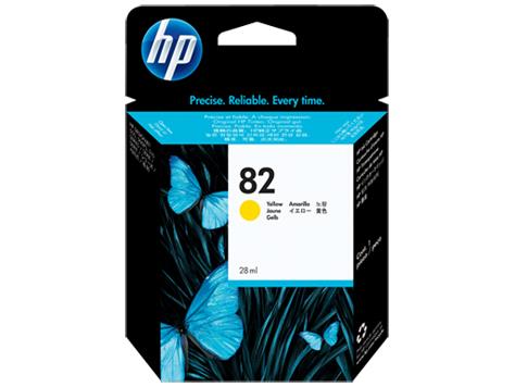 INK CARTRIDGE YELLOW NO.82/28ML CH568A HP