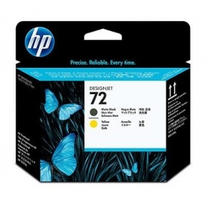 PRINTER ACC PRINTHEAD 72//BLACK&YELLOW C9384A HP