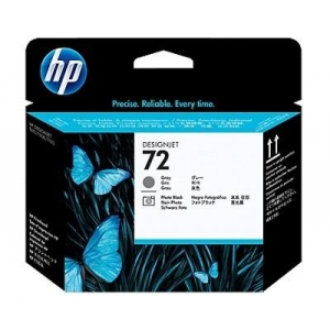 PRINTER ACC PRINTHEAD 72//BLACK&GREY C9380A HP