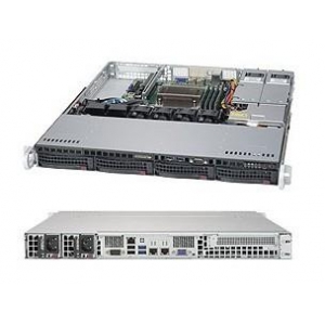 SERVER SYSTEM 1U SATA BLACK/SYS-5019S-MR SUPERMICRO