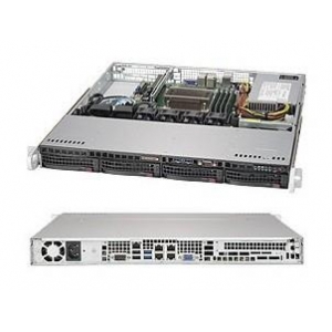 SERVER SYSTEM 1U SATA BLACK/SYS-5019S-MN4 SUPERMICRO