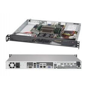 SERVER SYSTEM 1U SATA BLACK/SYS-5019S-ML SUPERMICRO