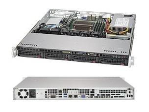 SERVER SYSTEM 1U SATA BLACK/SYS-5019S-M SUPERMICRO