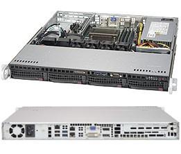 SERVER SYSTEM 1U SATA BLACK/SYS-5019S-M2 SUPERMICRO