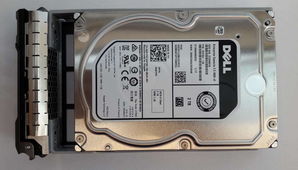 SERVER ACC HDD 2TB 7.2K SATA/3.5" 13GEN 400-AEGG DELL